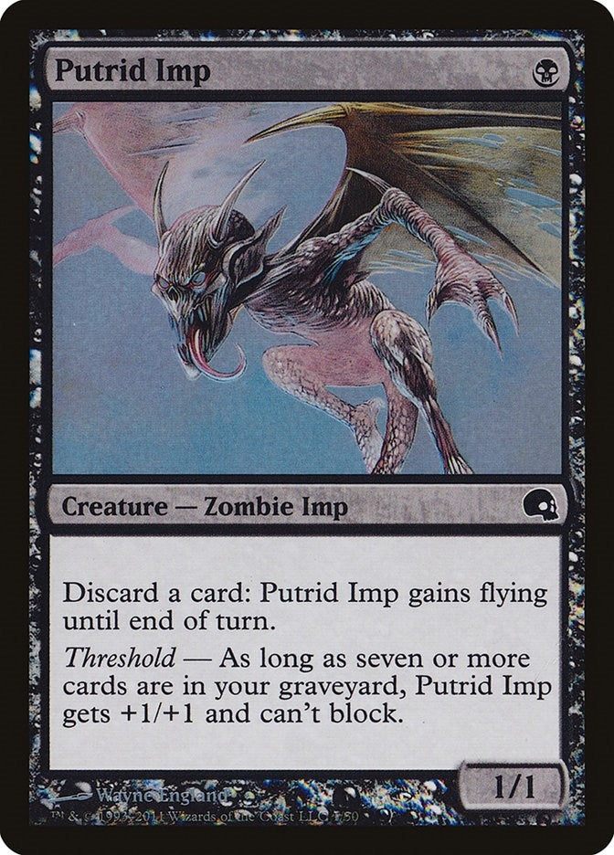 Image for Putrid Imp (1) [Premium Deck Series: Graveborn] - Magic: The Gathering