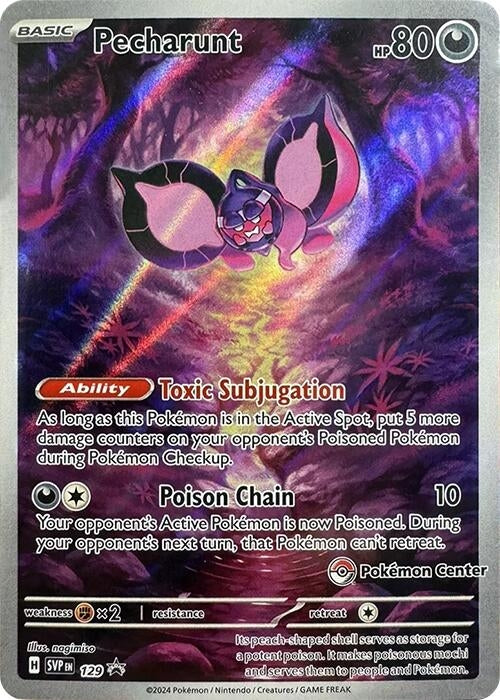 Image for Pecharunt - 129 (Pokemon Center Exclusive) (129) [SV: Scarlet & Violet Promo Cards] - Pokemon