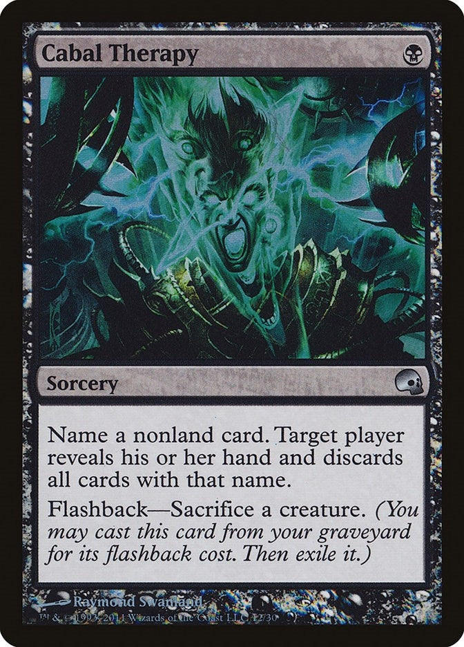Image for Cabal Therapy (12) [Premium Deck Series: Graveborn] - Magic: The Gathering