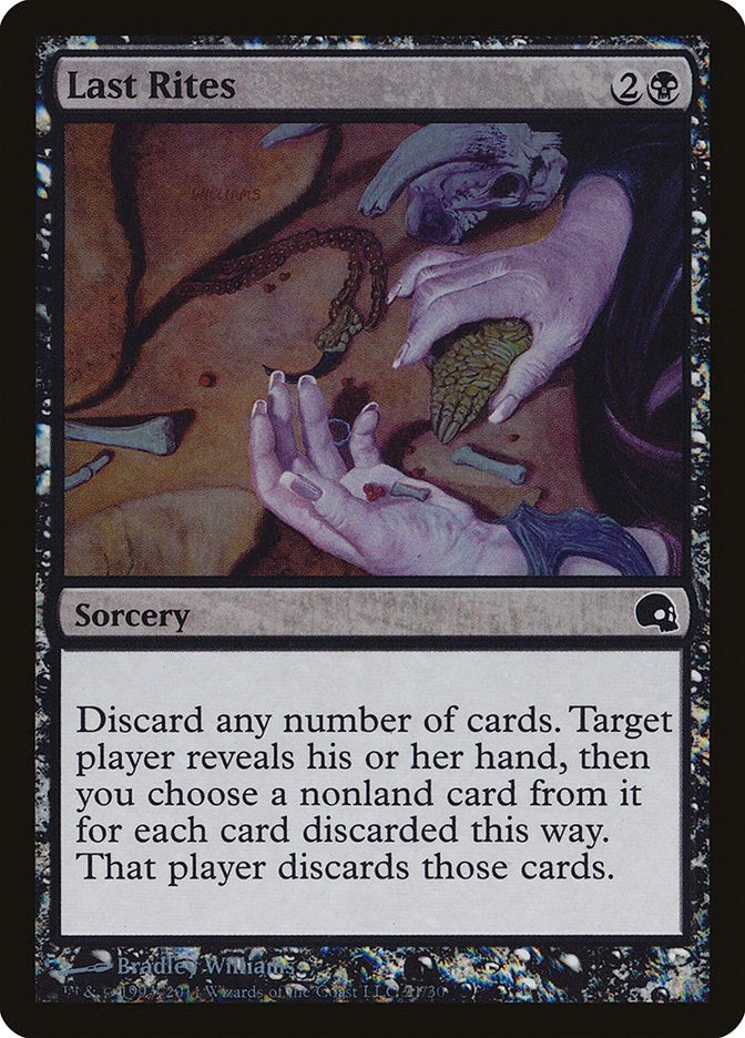 Image for Last Rites (21) [Premium Deck Series: Graveborn] - Magic: The Gathering
