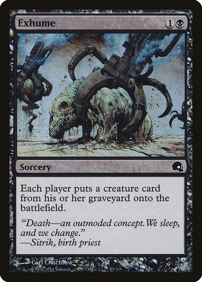 Image for Exhume (17) [Premium Deck Series: Graveborn] - Magic: The Gathering