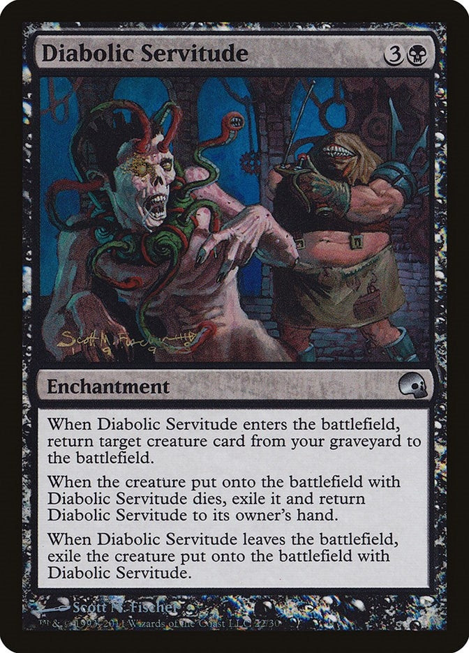 Image for Diabolic Servitude (22) [Premium Deck Series: Graveborn] - Magic: The Gathering