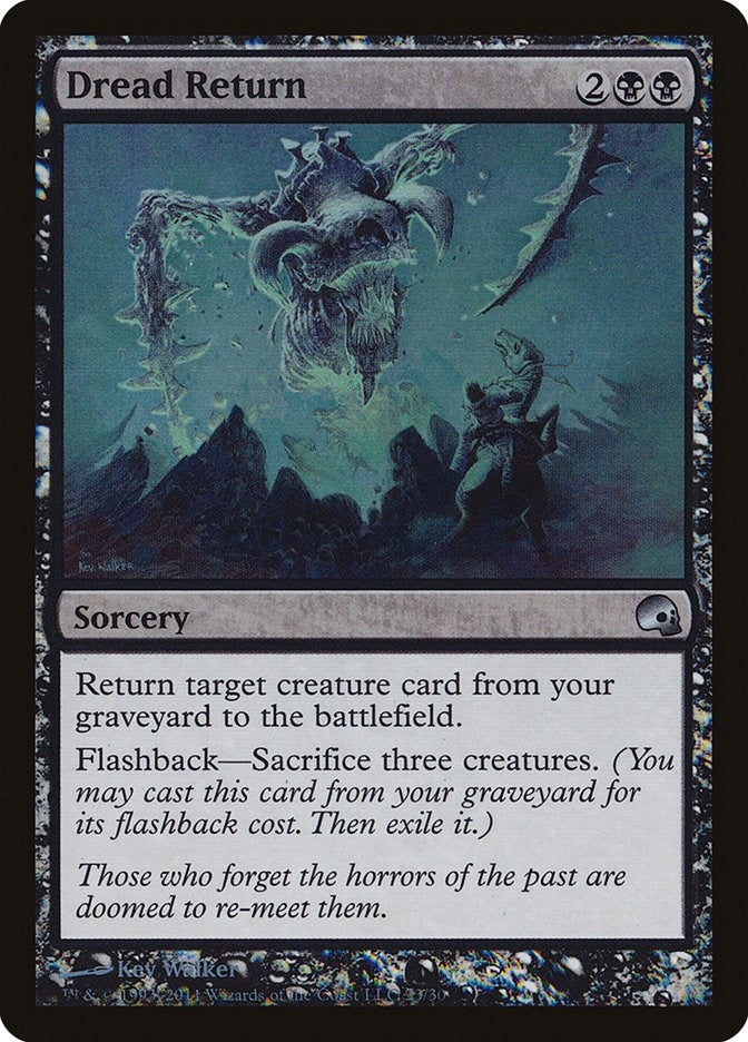 Image for Dread Return (23) [Premium Deck Series: Graveborn] - Magic: The Gathering