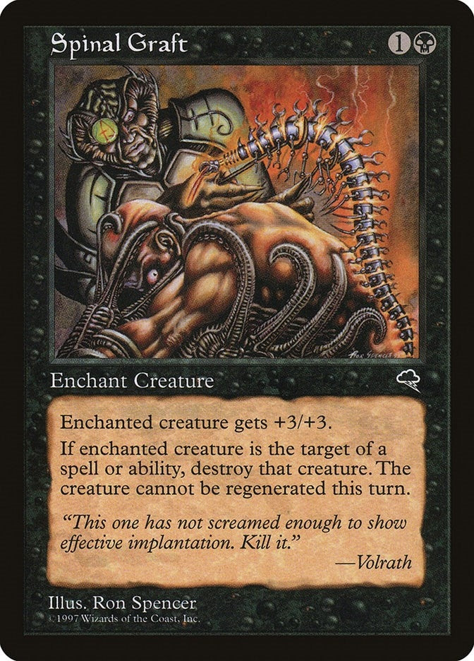 Image for Spinal Graft (159) [Tempest] - Magic: The Gathering