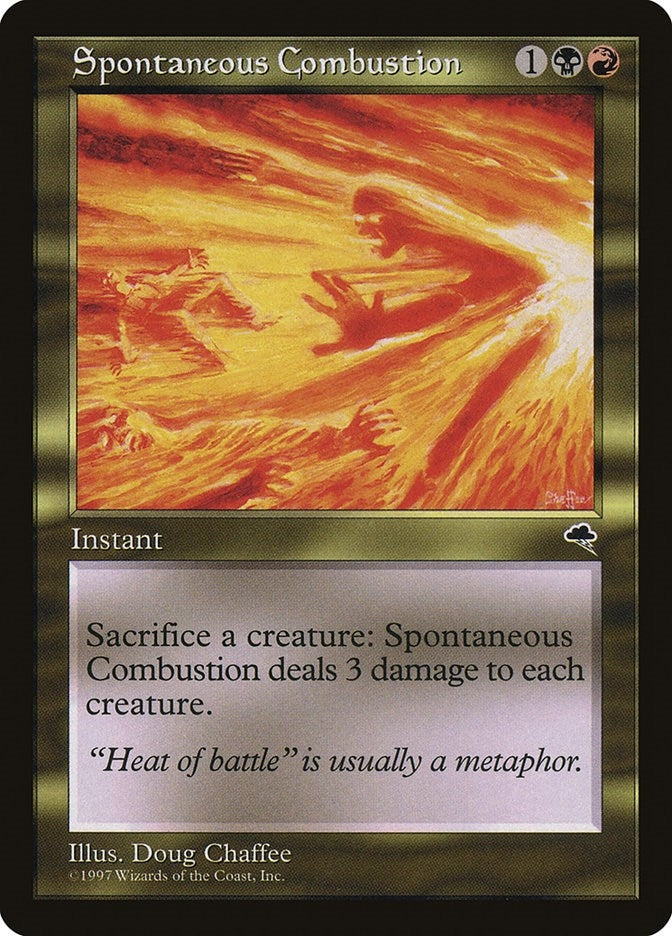 Image for Spontaneous Combustion (273) [Tempest] - Magic: The Gathering
