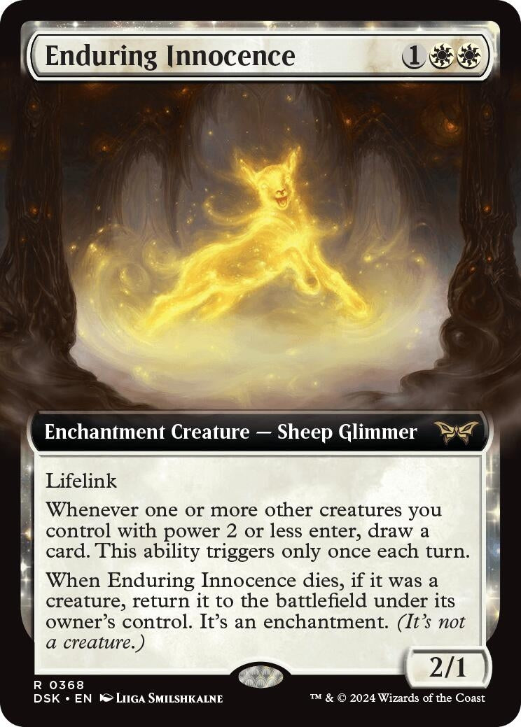 Image for Enduring Innocence (Extended Art) (368) [Duskmourn: House of Horror] - Magic: The Gathering