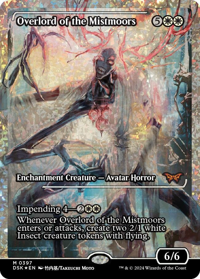 Image for Overlord of the Mistmoors (Showcase) (Fracture Foil) (397) [Duskmourn: House of Horror] - Magic: The Gathering