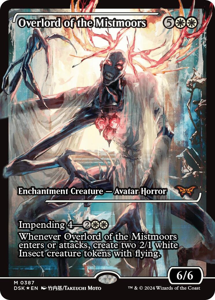Image for Overlord of the Mistmoors (Showcase) (387) [Duskmourn: House of Horror] - Magic: The Gathering