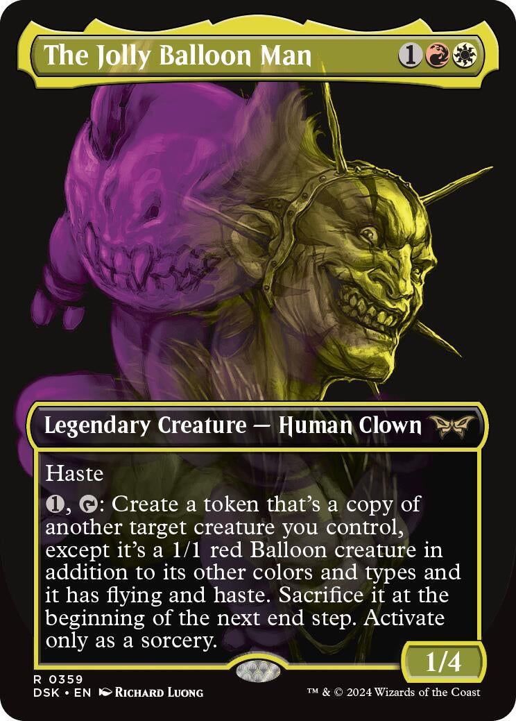 Image for The Jolly Balloon Man (Showcase) (359) [Duskmourn: House of Horror] - Magic: The Gathering