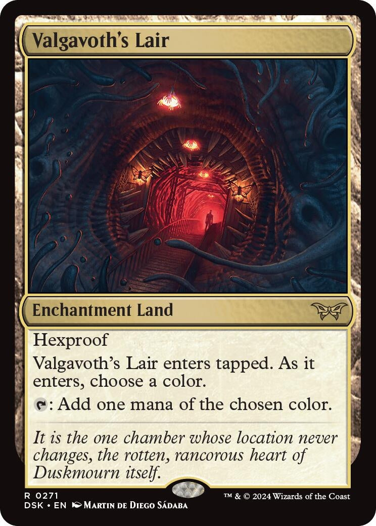 Image for Valgavoth's Lair (271) [Duskmourn: House of Horror] - Magic: The Gathering