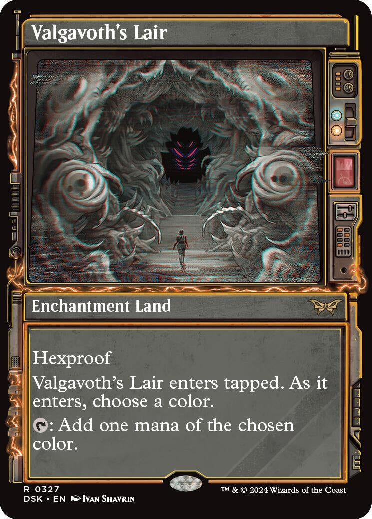 Image for Valgavoth's Lair (Showcase) (327) [Duskmourn: House of Horror] - Magic: The Gathering