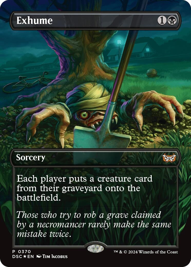 Image for Exhume (Borderless) (370) [Duskmourn: House of Horror] - Magic: The Gathering