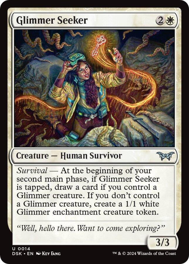 Image for Glimmer Seeker (14) [Duskmourn: House of Horror] - Magic: The Gathering