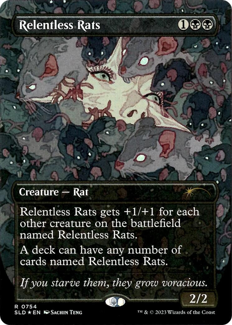 Image for Relentless Rats (754) (754) [Secret Lair Drop Series] - Magic: The Gathering