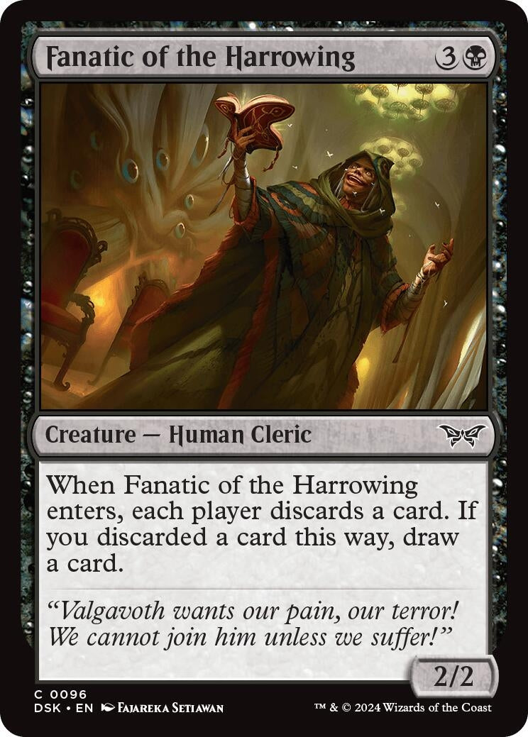 Image for Fanatic of the Harrowing (96) [Duskmourn: House of Horror] - Magic: The Gathering