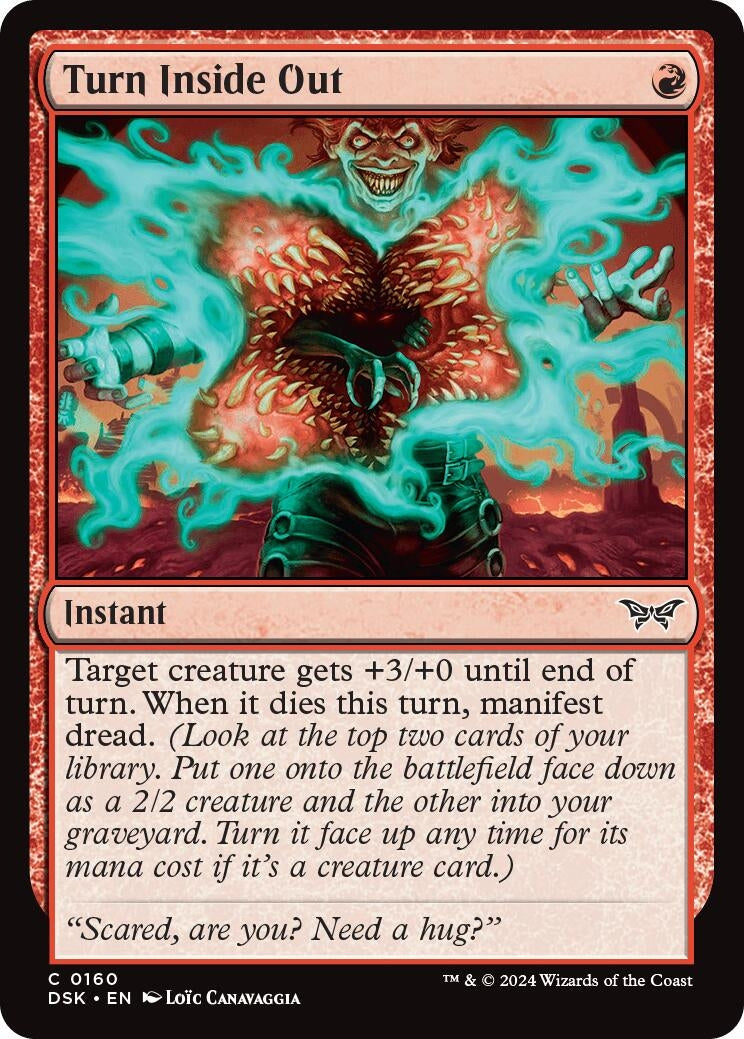Image for Turn Inside Out (160) [Duskmourn: House of Horror] - Magic: The Gathering