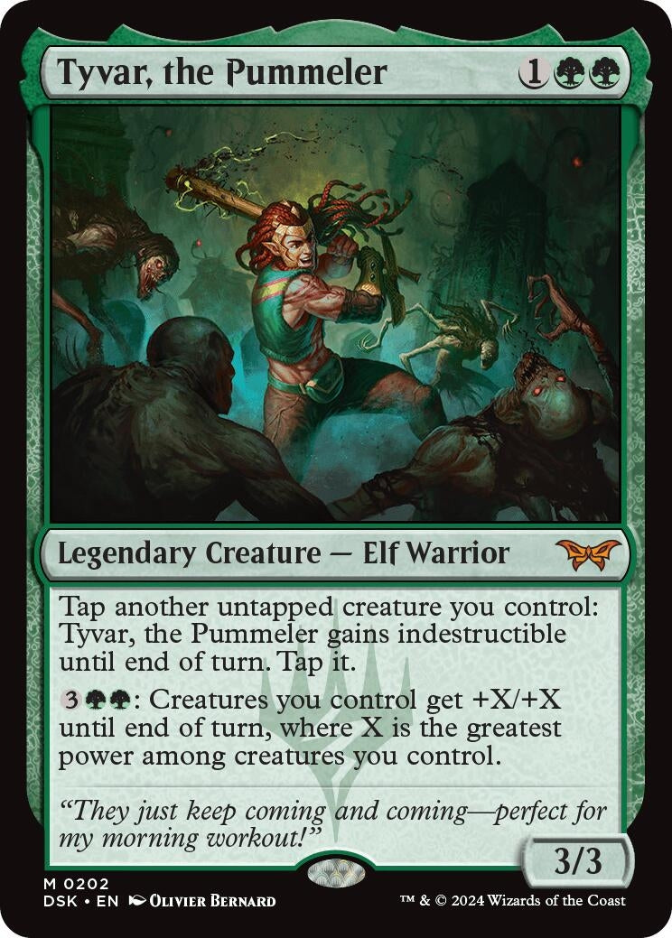 Image for Tyvar, the Pummeler (202) [Duskmourn: House of Horror] - Magic: The Gathering