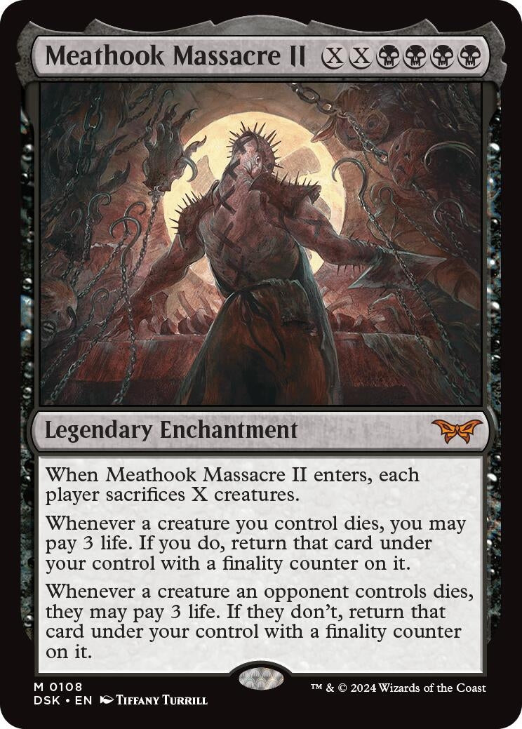 Image for Meathook Massacre II (0108) (108) [Duskmourn: House of Horror] - Magic: The Gathering