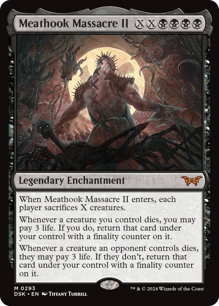 Image for Meathook Massacre II (0293) (293) [Duskmourn: House of Horror] - Magic: The Gathering