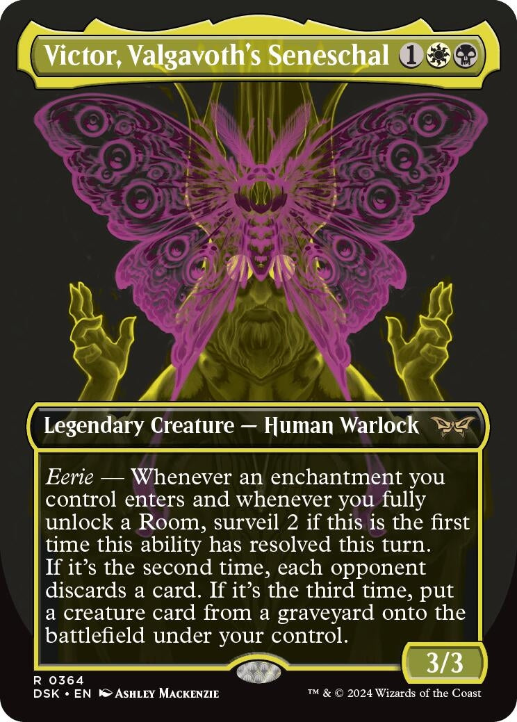 Image for Victor, Valgavoth's Seneschal (Showcase) (364) [Duskmourn: House of Horror] - Magic: The Gathering