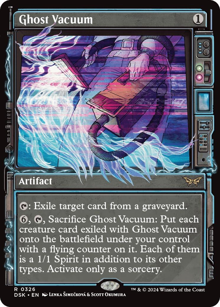 Image for Ghost Vacuum (Showcase) (326) [Duskmourn: House of Horror] - Magic: The Gathering