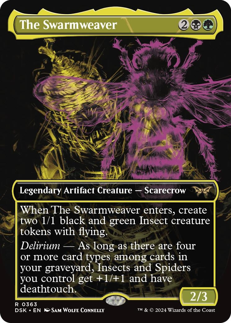 Image for The Swarmweaver (Showcase) (363) [Duskmourn: House of Horror] - Magic: The Gathering