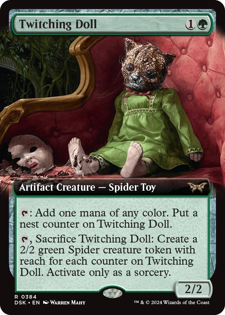 Image for Twitching Doll (Extended Art) (384) [Duskmourn: House of Horror] - Magic: The Gathering