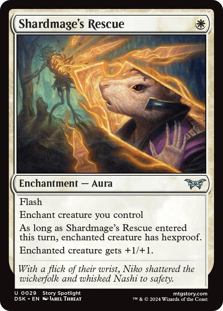 Image for Shardmage's Rescue (29) [Duskmourn: House of Horror] - Magic: The Gathering
