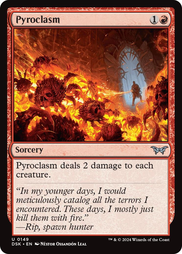 Image for Pyroclasm (149) [Duskmourn: House of Horror] - Magic: The Gathering
