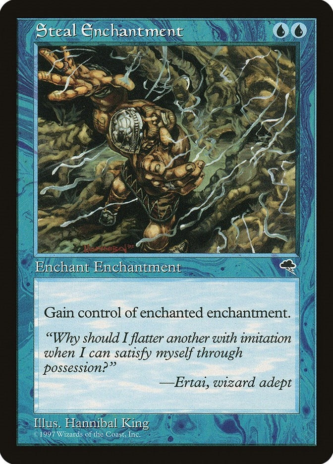 Image for Steal Enchantment (90) [Tempest] - Magic: The Gathering