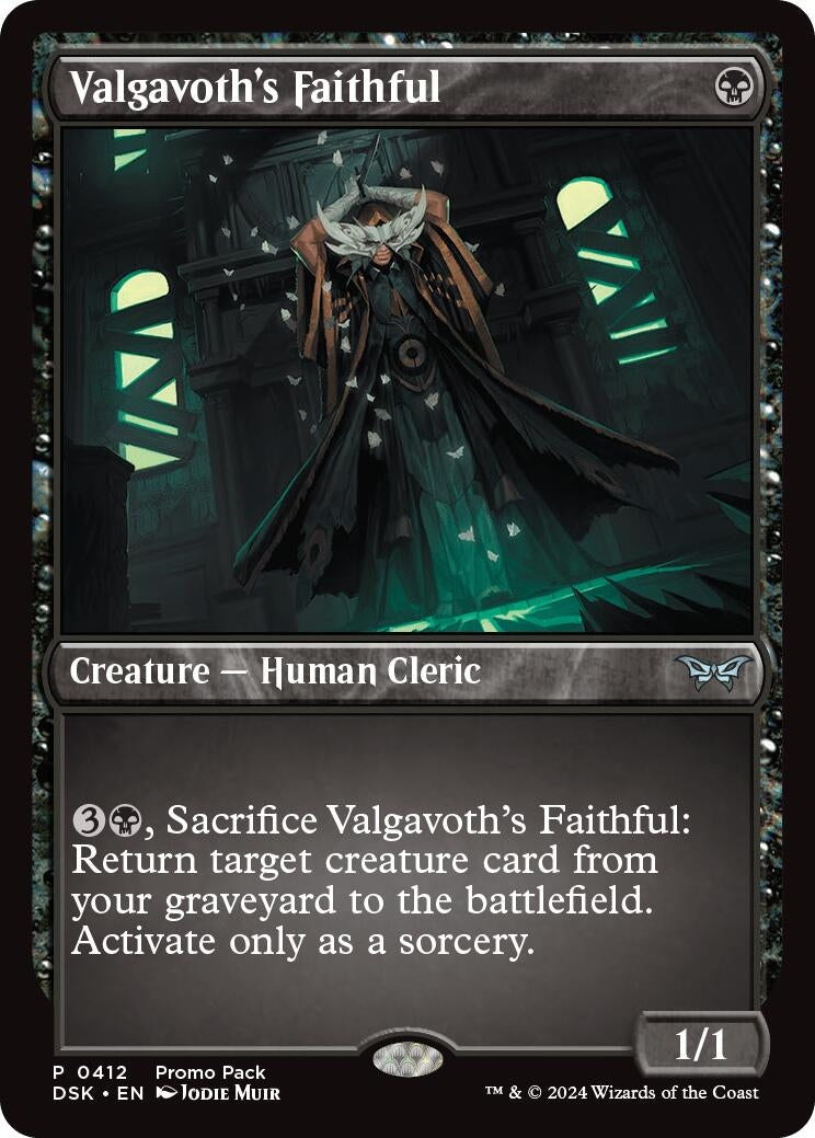 Image for Valgavoth's Faithful (412) [Duskmourn: House of Horror] - Magic: The Gathering