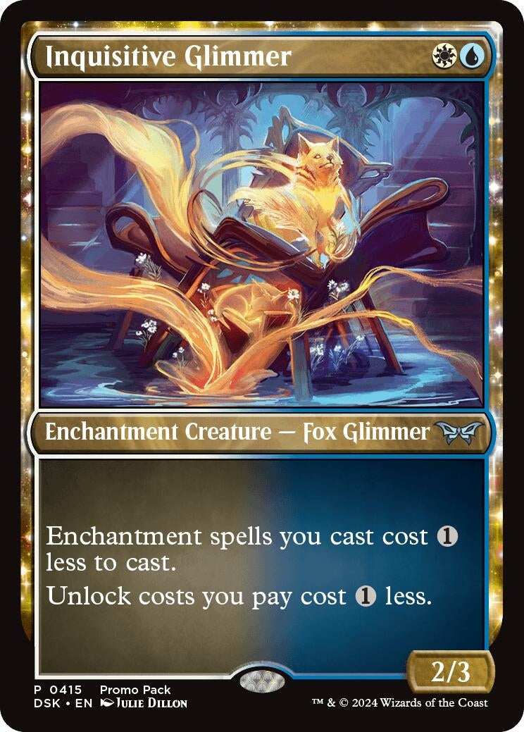 Image for Inquisitive Glimmer (415) [Duskmourn: House of Horror] - Magic: The Gathering
