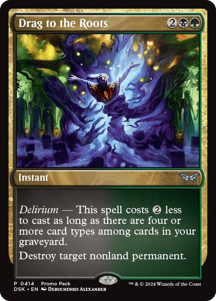 Image for Drag to the Roots (414) [Duskmourn: House of Horror] - Magic: The Gathering