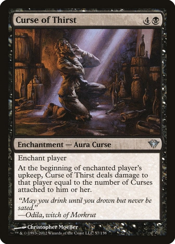 Image for Curse of Thirst (57) [Dark Ascension] - Magic: The Gathering