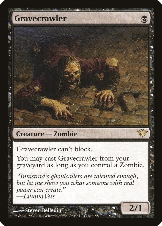 Image for Gravecrawler (64) [Dark Ascension] - Magic: The Gathering