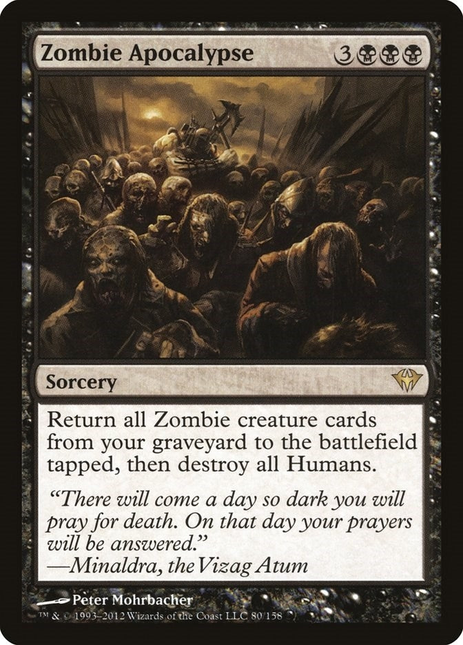 Image for Zombie Apocalypse (80) [Dark Ascension] - Magic: The Gathering