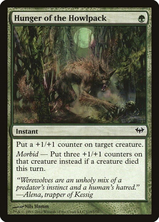 Image for Hunger of the Howlpack (119) [Dark Ascension] - Magic: The Gathering