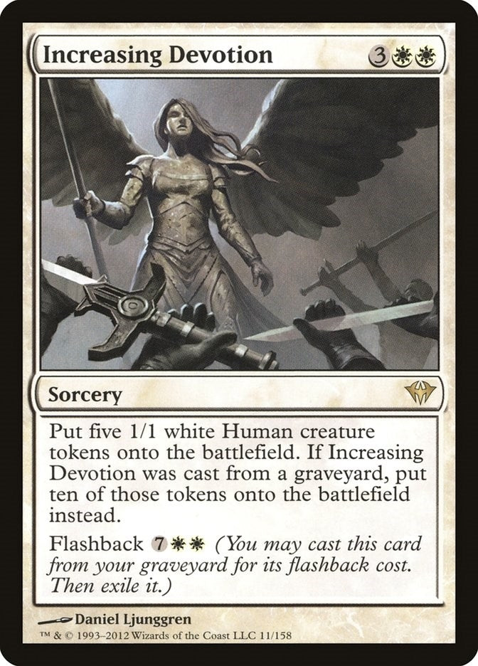 Image for Increasing Devotion (11) [Dark Ascension] - Magic: The Gathering