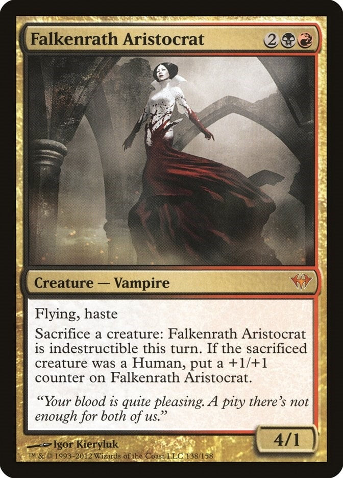 Image for Falkenrath Aristocrat (138) [Dark Ascension] - Magic: The Gathering