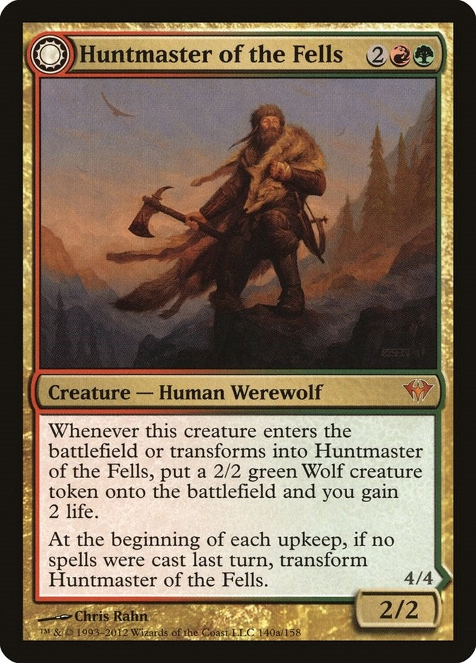 Image for Huntmaster of the Fells (140) [Dark Ascension] - Magic: The Gathering