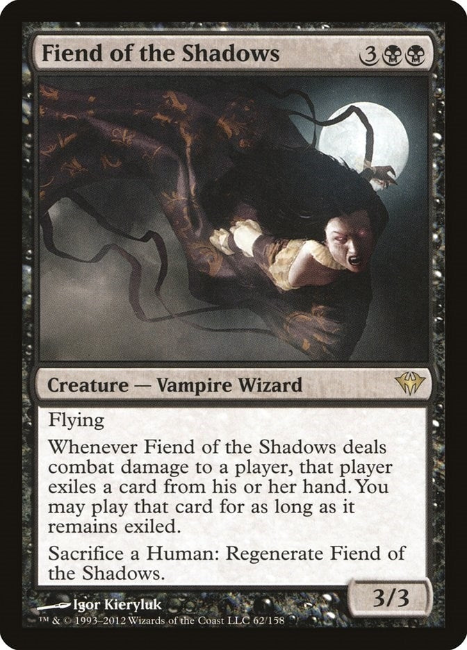 Image for Fiend of the Shadows (62) [Dark Ascension] - Magic: The Gathering