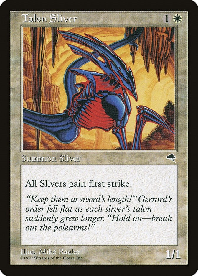Image for Talon Sliver (50) [Tempest] - Magic: The Gathering