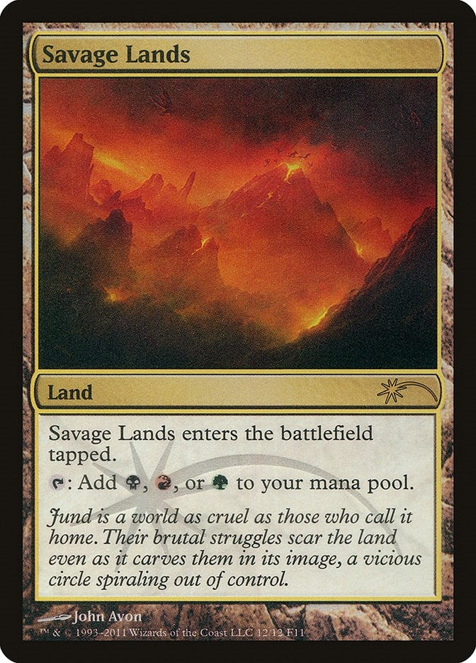 Image for Savage Lands (12) [FNM Promos] - Magic: The Gathering