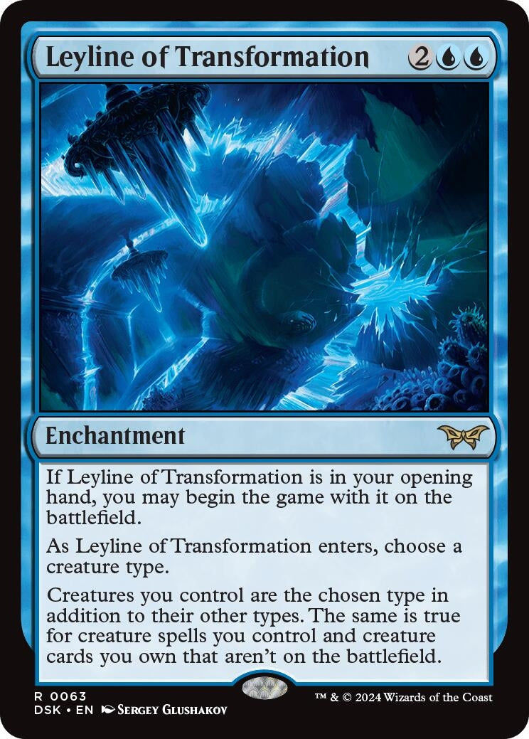 Image for Leyline of Transformation (63) [Duskmourn: House of Horror] - Magic: The Gathering