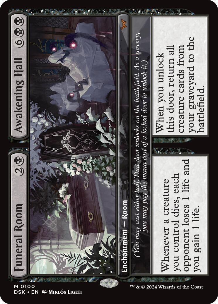 Image for Funeral Room // Awakening Hall (100) [Duskmourn: House of Horror] - Magic: The Gathering