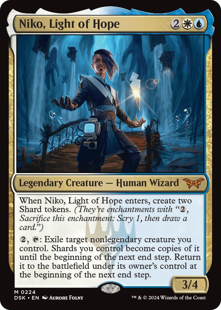 Image for Niko, Light of Hope (224) [Duskmourn: House of Horror] - Magic: The Gathering
