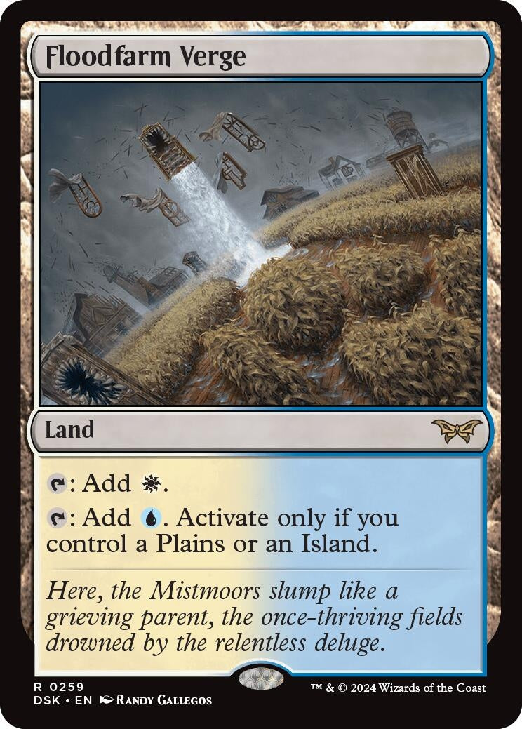 Image for Floodfarm Verge (259) [Duskmourn: House of Horror] - Magic: The Gathering
