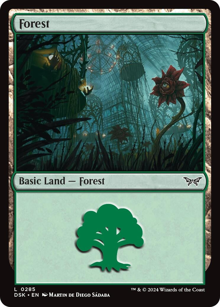 Image for Forest (0285) (285) [Duskmourn: House of Horror] - Magic: The Gathering