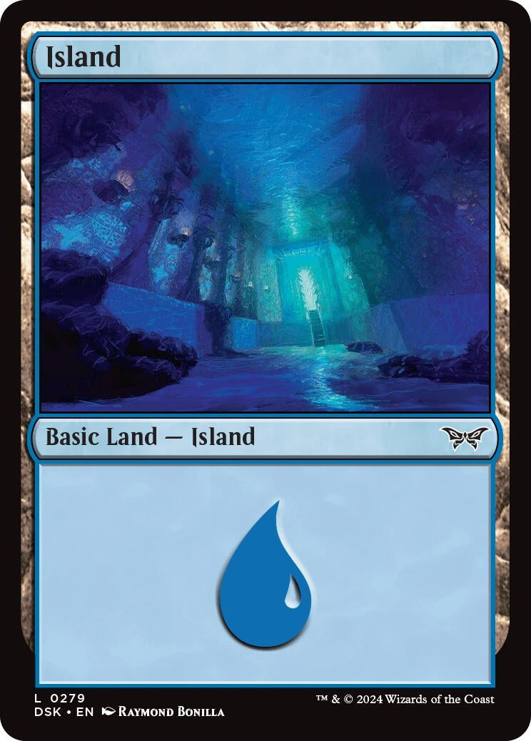 Image for Island (0279) (279) [Duskmourn: House of Horror] - Magic: The Gathering
