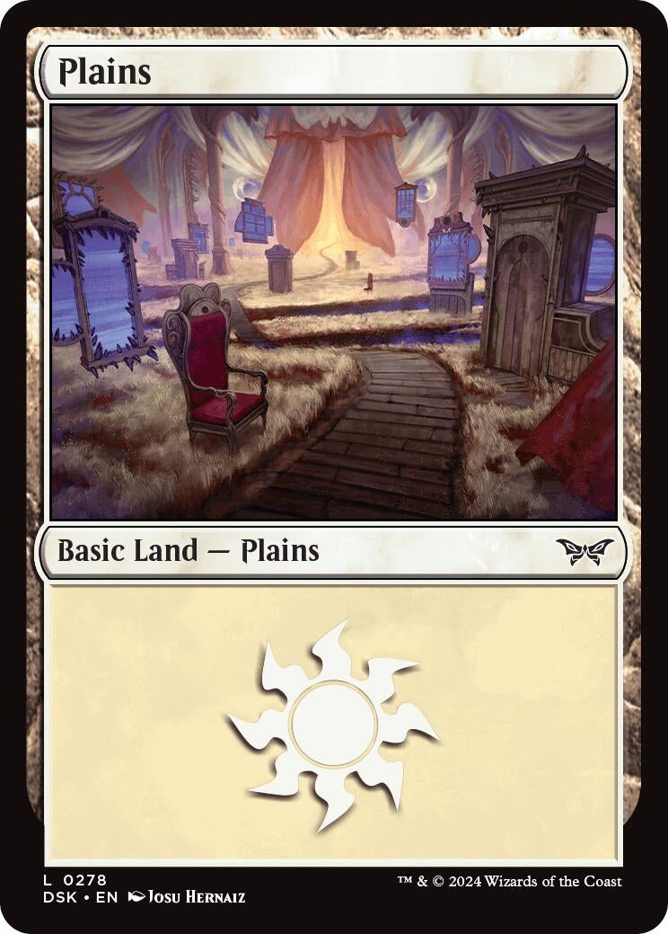 Image for Plains (0278) (278) [Duskmourn: House of Horror] - Magic: The Gathering